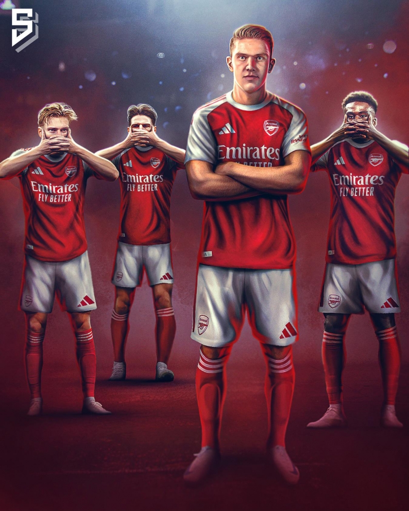 Gyokeres trong màu áo Arsenal